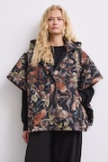 Medicine poncho damskie czarne