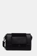 Torebka crossbody damska z imitacji skóry czarna RW26-TOD200