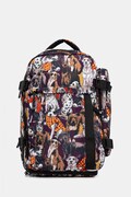 Plecak podróżny kabinowy damski z motywem zwierzęcym multicolor RW26-TPD401
