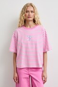 Medicine T-shirt damski bawełniany różowy