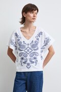 Medicine T-shirt damski bawełniany biały