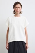 Medicine T-shirt damski bawełniany beżowy