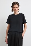 Tričko dámské s modalem hladké interlock černé RW26-TSD405
