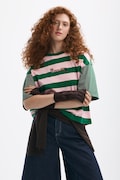 T-shirt damski bawełniany z kolekcji Adela Madej x Medicine różowy RW26-TSD407
