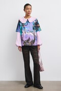 Medicine T-shirt damski bawełniany multicolor
