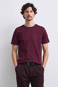 Medicine T-shirt męski bawełniany bordowy