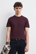 Medicine T-shirt męski bawełniany bordowy