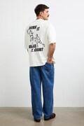 Medicine T-shirt męski z bawełną biały