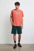 Medicine T-shirt męski bawełniany pomarańczowy