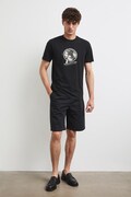 Medicine T-shirt męski bawełniany z elastanem czarny