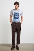 Medicine T-shirt męski bawełniany granatowy