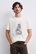 Medicine T-shirt męski bawełniany beżowy