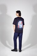 Medicine T-shirt męski bawełniany granatowy