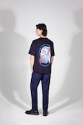 Medicine T-shirt męski bawełniany granatowy