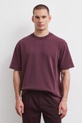 Medicine T-shirt męski bawełniany bordowy