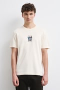 Medicine T-shirt męski bawełniany beżowy