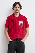 Medicine t-shirt męski bawełniany czerwony