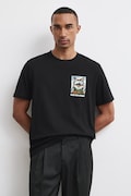 Medicine t-shirt męski bawełniany czarny