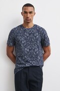 Medicine t-shirt męski bawełniany z elastanem granatowy