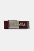 Lacoste curea culoarea bordo, RC2012