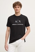 Tričko Armani Exchange pánske, čierna farba, s potlačou, 8NZTCJ Z8H4Z NOS