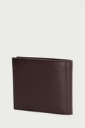 Lacoste portfel skórzany brązowy NH1115FG