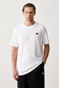 Nike Sportswear t-shirt da uomo in cotone bianca AR4997