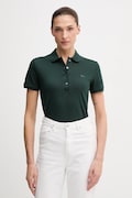 Lacoste polo damski kolor czarny PF5462