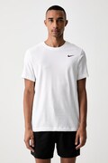 Nike T-shirt γυμναστικής Ανδρικό λευκό