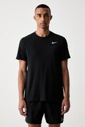Nike T-shirt γυμναστικής Ανδρικό μαύρο