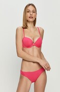 EA7 Emporio Armani costum de baie din două piese culoarea violet, cupa usor rigidizata