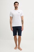 Fila Piżama męska kolor biały wzorzysta