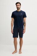 Fila Piżama męska kolor granatowy wzorzysta