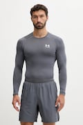 Under Armour mânecă lungă de antrenament culoarea albastru marin, neted