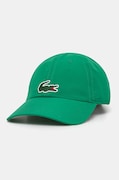 Lacoste sapca culoarea verde, cu imprimeu, RK2450