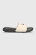 Under Armour papuci femei, culoarea bej 3023772-101