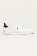 Polo Ralph Lauren Ghete de piele culoarea alb