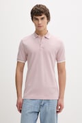 G-Star Raw polo męski kolor różowy gładki
