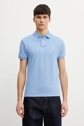 Polo Ralph Lauren cotton polo shirt blue color smooth 710536856