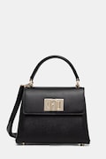 Furla geantă crossbody pentru femei din piele 1927 Mini Top Handle neagră WB00109 ARE000 O6000