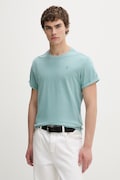 G-Star t-shirt ανδρικό βαμβακερό Lash τιρκουάζ D16396-2653
