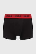 Boxerky HUGO 3-pak pánske,čierna farba,50469786