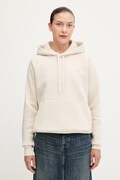 Суичър G-Star Raw в бяло с качулка с изчистен дизайн D21255-C235