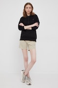 G-Star bluză femei, culoarea negru, cu glugă, uni, D21255-C235