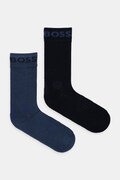BOSS șosete 2-pack culoarea alb, 50469747