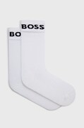 BOSS șosete 2-pack culoarea alb, 50469747