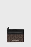 Michael Kors card holder barbati, culoarea negru