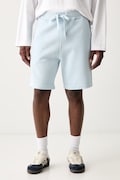 G-Star szorty dresowe męskie Premium core sw niebieskie high waist D21172-C235