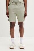 HUGO teplákové šortky pánske bavlnené Diz222 zelené regular waist 50466196