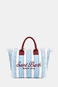 MC2 Saint Barth tote γυναικεία μπλε VANI001